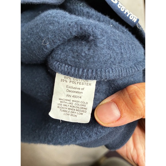 Gear For Sports Dickinson State Track & Field Hoodie Mens XL Navy Blue - Picture 8 of 12